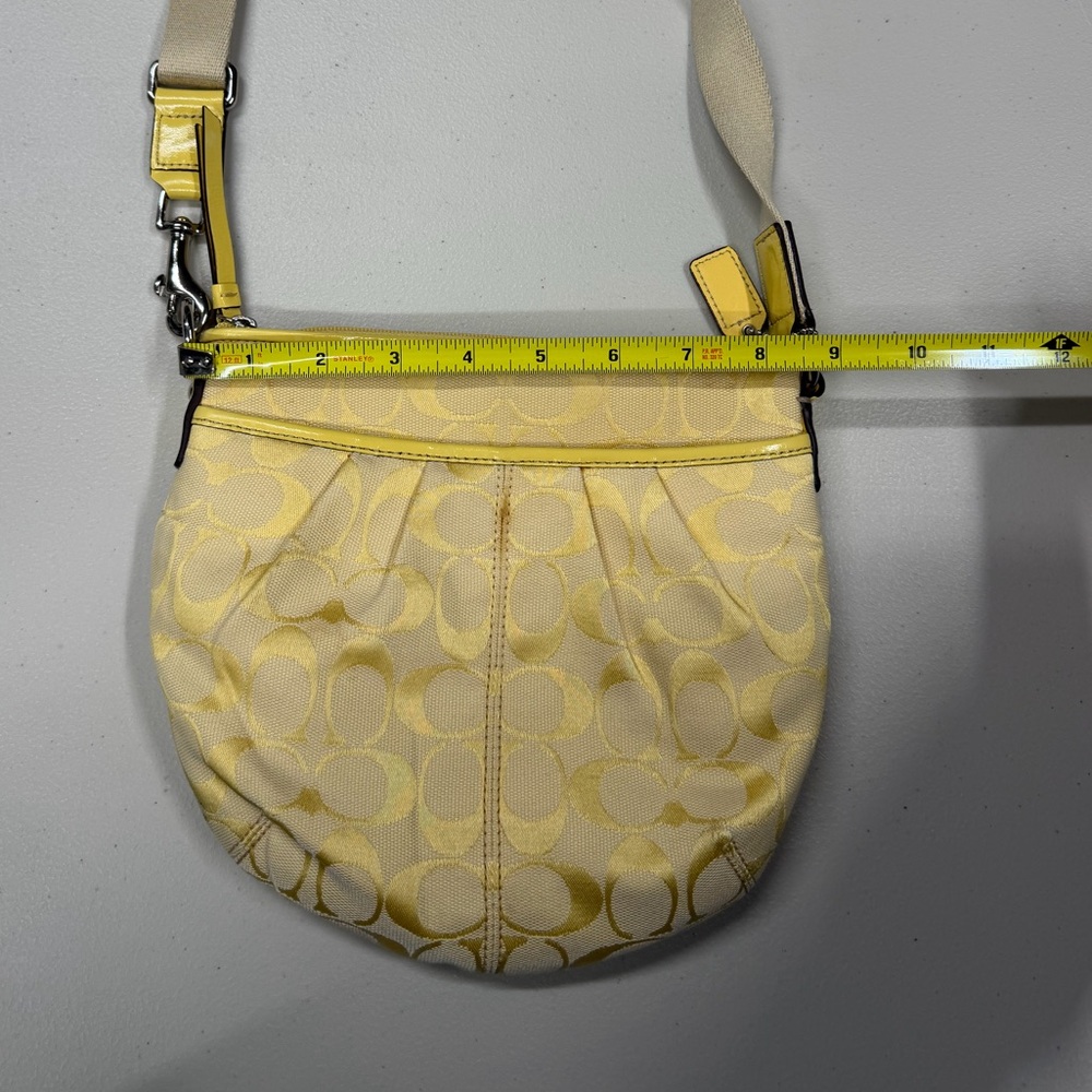 Coach Yellow Crossbody Bag - Picture 9 of 12